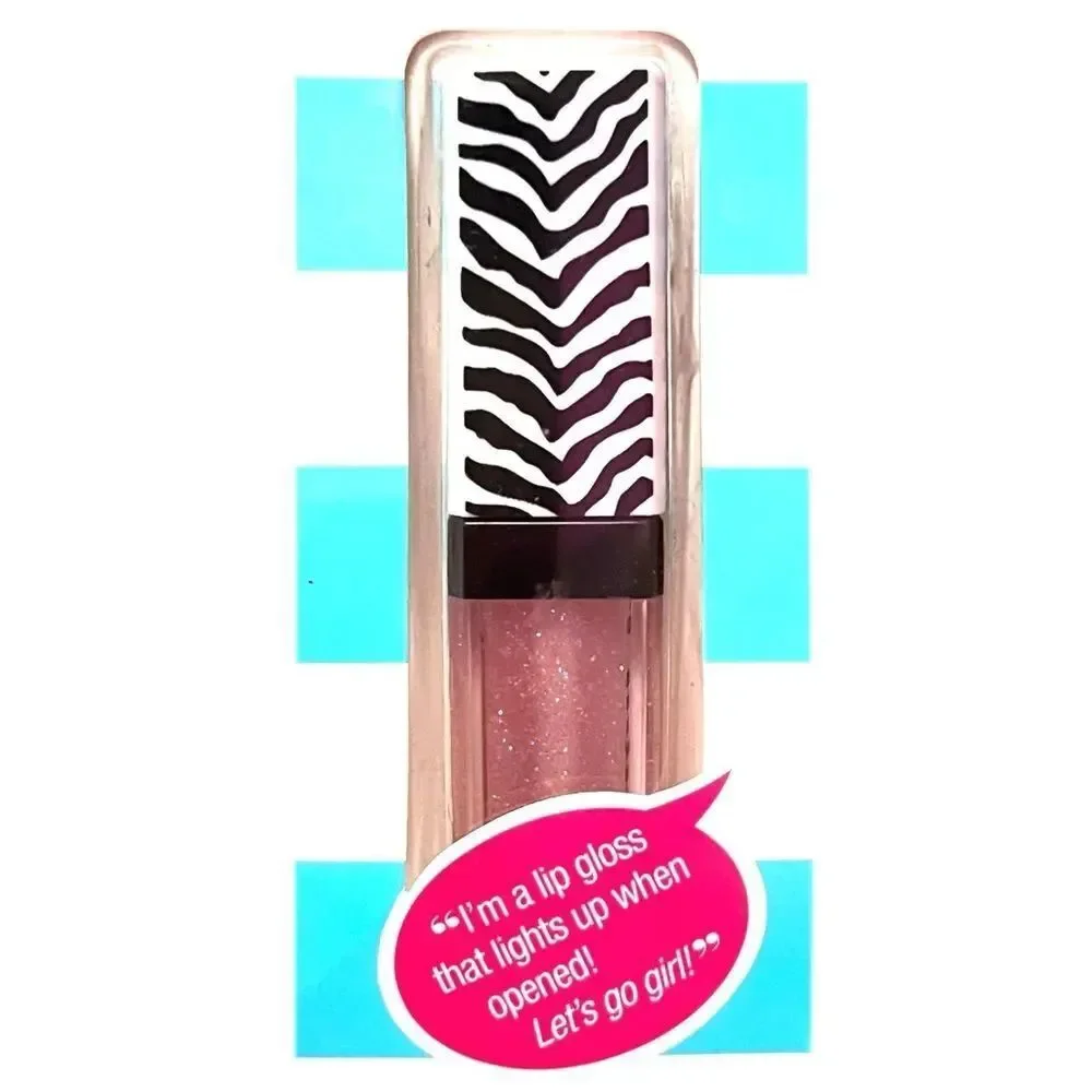 🤯5/$25🤯 Scunci Pink Glitter Light Up Lip Gloss